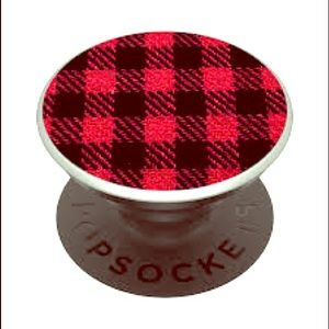 PopSocket - Classic Check Red